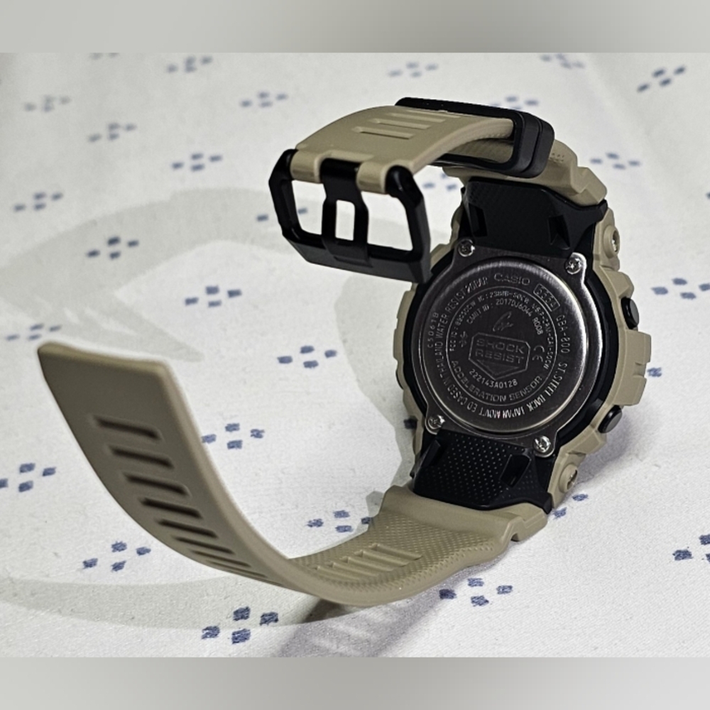 G Shock Sand Color GBA800UC-5A Steptracker Bluetooth - Picture 7 of 8